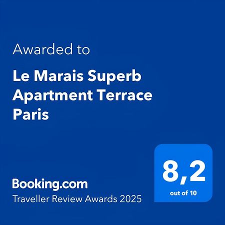 Le Marais Superb Apartment Terrace Paris Free Netflix Exterior photo
