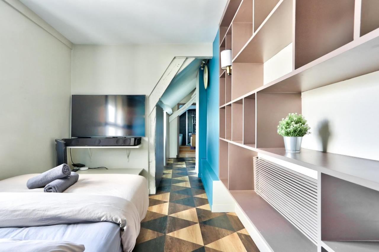 Le Marais Superb Apartment Terrace Paris Free Netflix Exterior photo