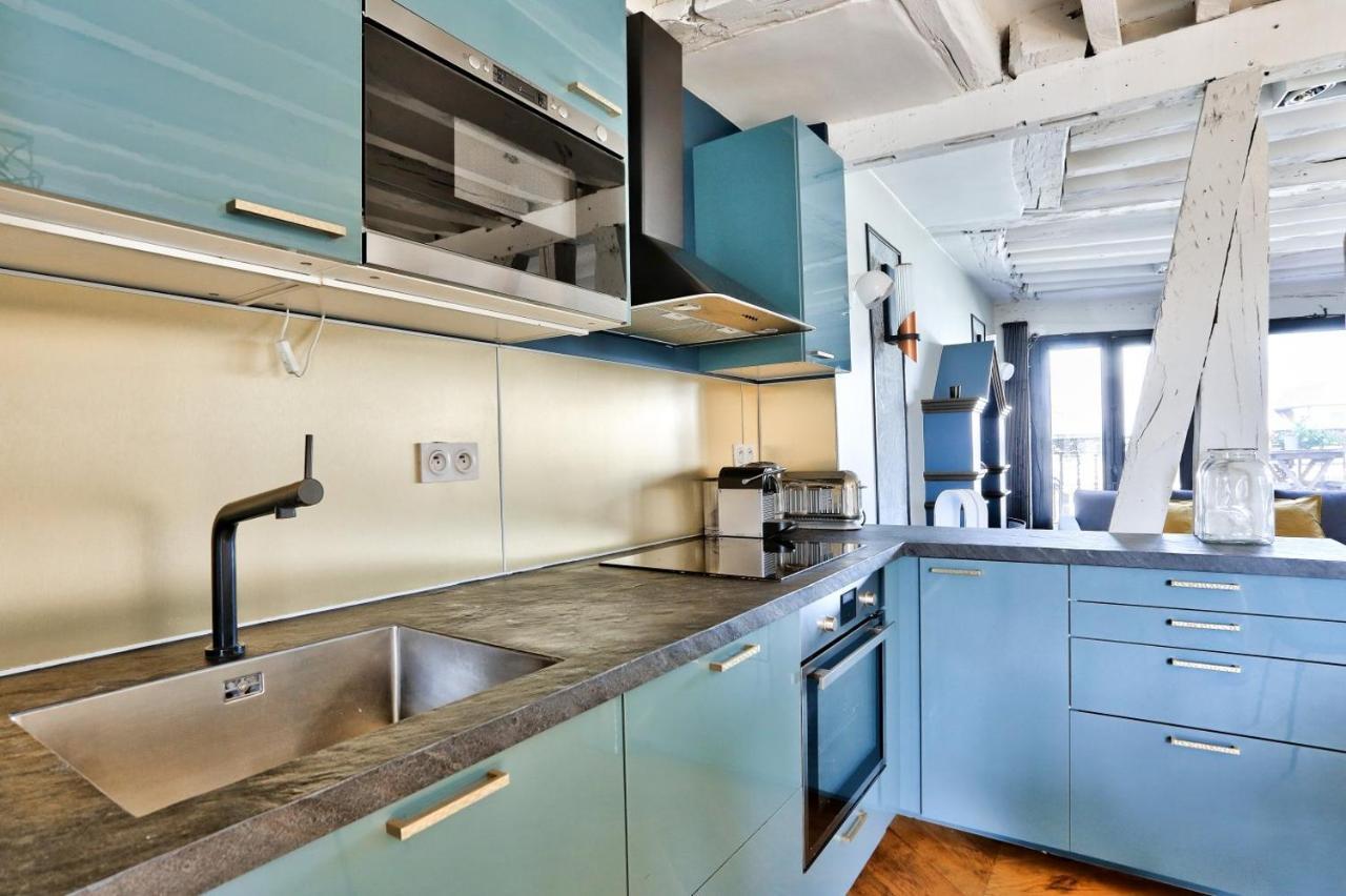 Le Marais Superb Apartment Terrace Paris Free Netflix Exterior photo