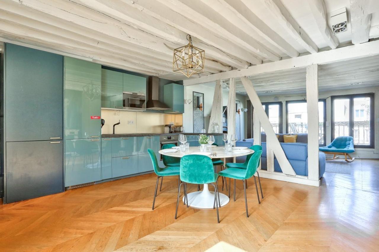 Le Marais Superb Apartment Terrace Paris Free Netflix Exterior photo