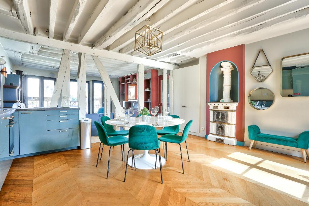 Le Marais Superb Apartment Terrace Paris Free Netflix Exterior photo